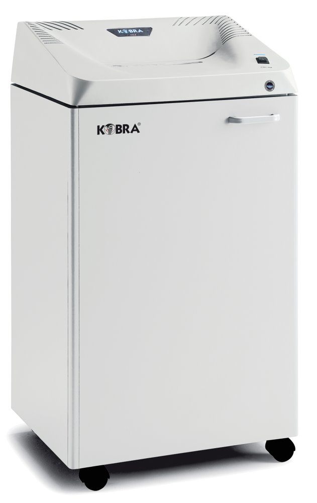 KOBRA skartovač 300.2 S4/ proužek řez 3,8 mm/ A4/ kapacita 33 listů/ objem koše 150l/ stupeň utajení P2/ KOBRA-300-2-S4