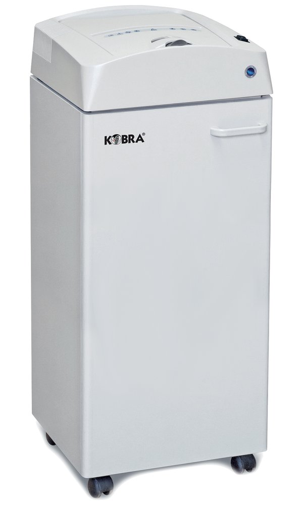 KOBRA skartovač AF+1 80 L/ příčný řez 3,5 x 40 mm/ A4/ kapacita 350 listů/ objem koše 80l/ stupeň utajení KOBRA-AF1-80L