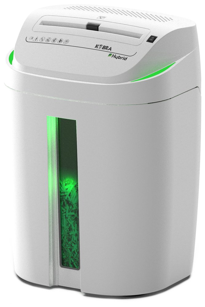 KOBRA skartovač S6-HYBRID/ příčný řez 5,8 mm/ A4/ kapacita 28 listů/ objem koše 40l/ stupeň utajení P2/ KOBRA-S6-HYBRID