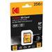 Kodak paměťová SD karta 256GB UHS-II U3 V60 Ultra Pro EKMSD256GUHS2V1K