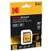 Kodak paměťová SD karta 64GB UHS-II U3 V90 Ultra Pro EKMSD64GUHS2V2K