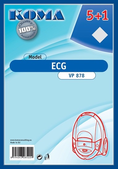 Koma ECG 878 vrecka do vysavaca 8594043285224
