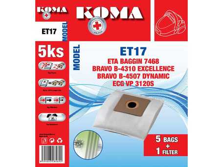 Koma ET17S - ETA Baggin 7468, VP 3120 S 8594043284692