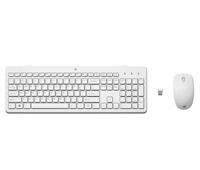 Kombinácia bezdrôtovej myši a klávesnice HP 230 (biela) WW - bezdrôtová klávesnica a myš 3L1F0AA#BCM//bazar