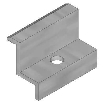 Koncový profil na uchytenie panelu 35mm K-06-35