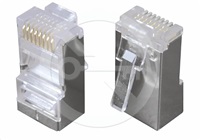 Konektor RJ45 CAT6 STP 8p8c na drát,100ks KRJS45/6SLD