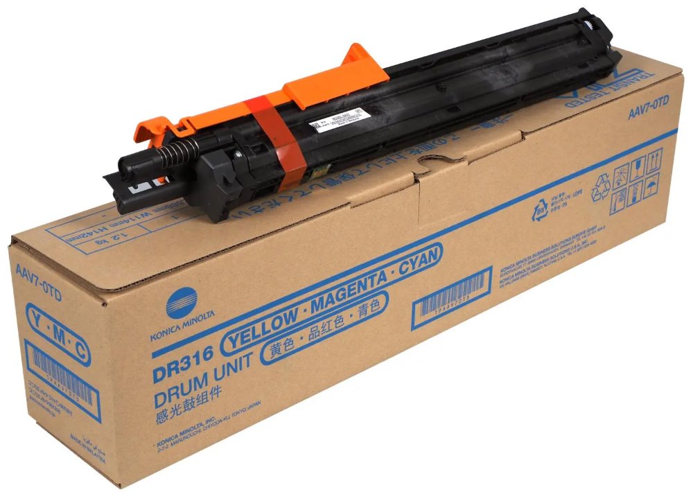 Konica Minolta Drum color DR-316C, 65-105tis. str, pro Bizhub C300i,C250i,C360i AAV70TD