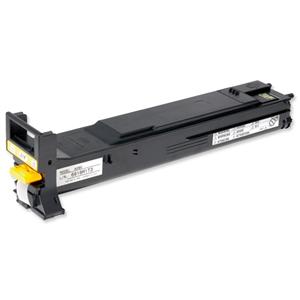 Konica Minolta originál toner A06V252, yellow, 6000str., low capacity, Konica Minolta QMS MC5500, 5