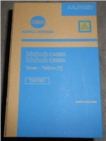 Konica Minolta originál toner AAJW250, yellow, 9000str., TNP79Y, Konica Minolta Bizhub C3350i, C405