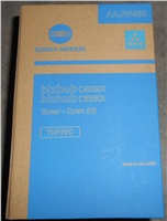 Konica Minolta originál toner AAJW450, cyan, 9000str., TNP79C, Konica Minolta Bizhub C3350i, C4050i