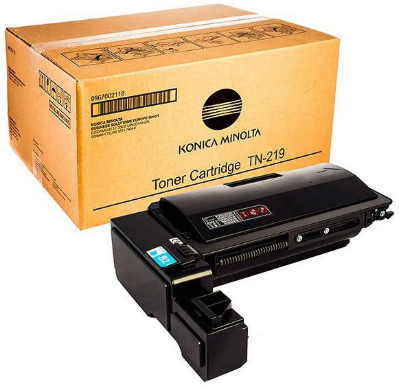 Konica Minolta originál toner TN219K, black, 9967002118, Konica Minolta Bizhub 25e