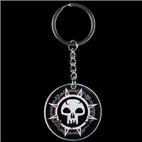 Konix Magic: The Gathering "Black Mana" Metal Keychain KX-MAG-KC-BL