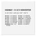 Konvertor 0–10 V pre priemyselná svíetidla HIGHBAY 8592920096628