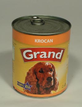 Konzerva Grand pes krocaní 850g