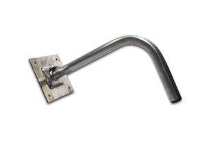 Konzola stenová 450 s platňou - hliníková KONZOLA STENOVA 450 AL