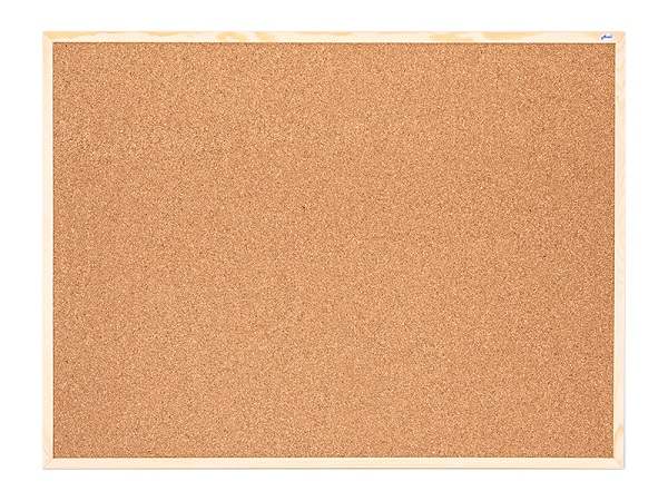 Korková nástěnka AVELI BASIC s dř. rámem 120x90 cm XRT-00267