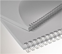 Kovové hřbety (3/1") 8 stříbrné lamrm34dr08ag100