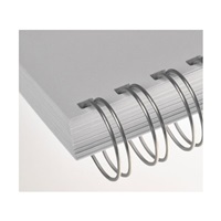 Kovové hřbety RENZ (2/1") 28,5 stříbrné LAMRM23DR28AG20