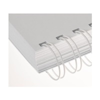 Kovové hřbety RENZ (2/1") 32 bílé LAMRM23DR32BL20