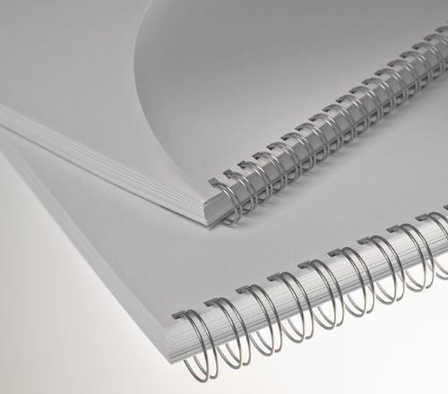 Kovové hřbety RENZ (3/1") 14,3 stříbrné LAMRM34DR14AG50