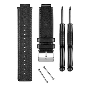 Kožený remienok pre vívoactive, Black 753759133900