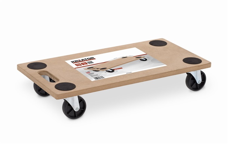 KREATOR Plošinový vozík KRT670001 200kg 5400338068935