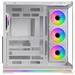 Krux skříň Atron ATX / 4x120 mm PWM ARGB fan / USB 2.0 / USB 3.0 / USB-C / panoramatická / bílá KRXD018