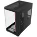 Krux skříň Tano ATX / 4x120 mm PWM ARGB fan / 2xUSB 3.0 / USB-C / panoramatická zaoblená/ černá KRXD015