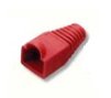 kryt na mod.konektor RJ45 s ochranou poistky - červená, (100ks) SR-001-6.0-RD
