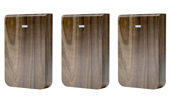Kryt pro UniFi In-Wall HD, vzor dřevo - sada 3 kusů IW-HD-WD-3