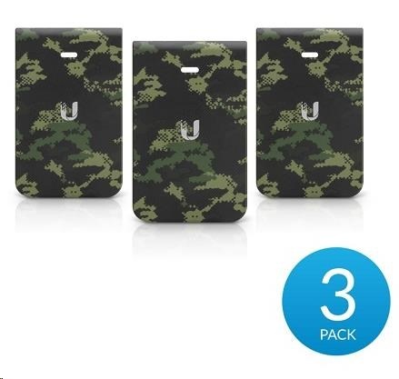 Kryt pro UniFi In-Wall HD, vzor maskáč - sada 3 kusů IW-HD-CF-3