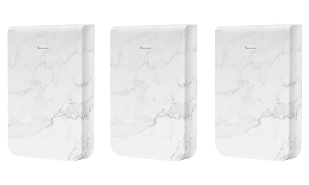 Kryt pro UniFi In-Wall HD, vzor mramor - sada 3 kusů IW-HD-MB-3