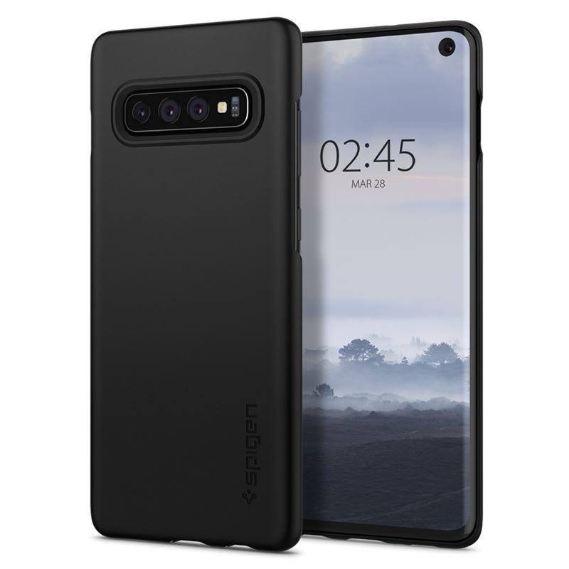 Kryt Spigen Thin Fit pro Samsung Galaxy S10 černý 605CS25791