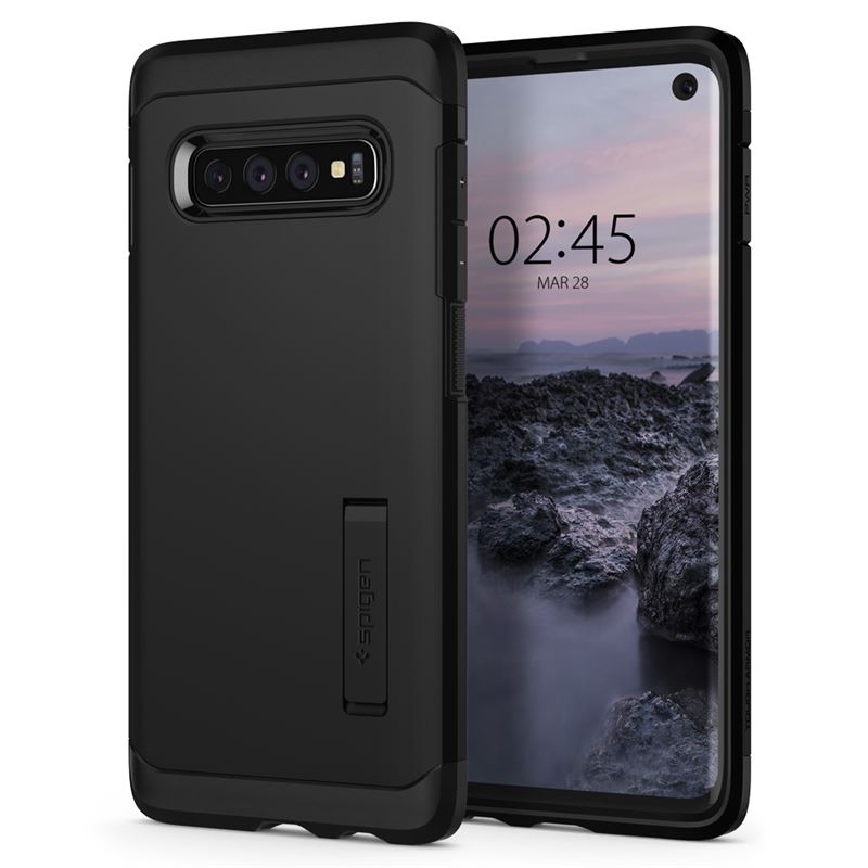 Kryt Spigen Tough Armor pro Samsung Galaxy S10 černý 605CS25805