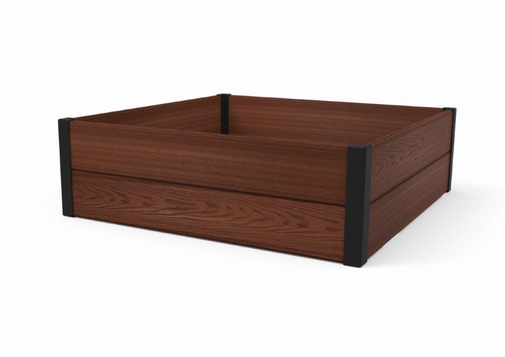 Kvetináč Keter Maple Square hnedý vyvýšený záhon 249299