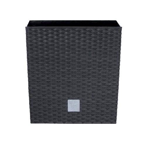 Kvetináč RATO LOW 22,3 x 22,3 x 22,8 cm antracit 344642