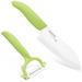 Kyocera Dárková sada na krájení a loupání – zelená Cut & Peel Set N Green - Gift