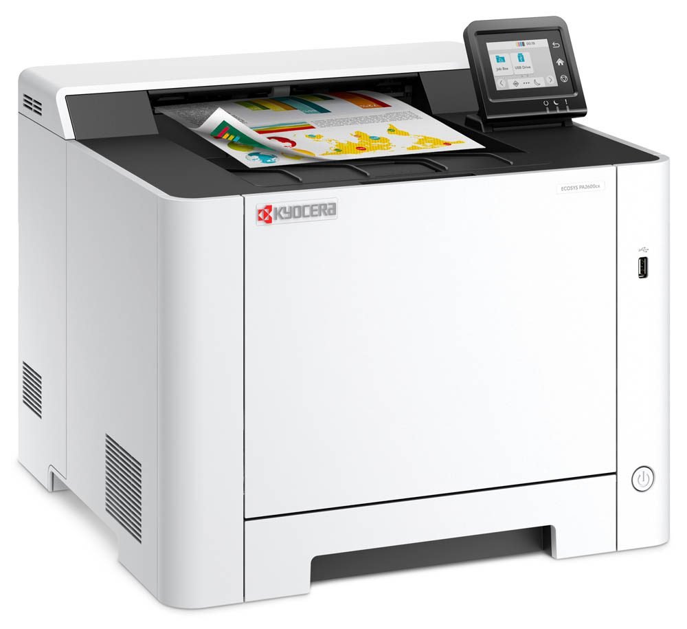 Kyocera ECOSYS PA2600cx A4 barevná/ 26ppm/1200Dpi/ Duplex/ USB/ LAN