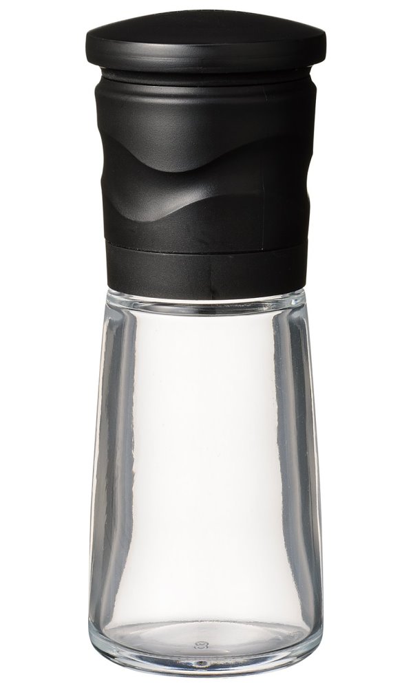 Kyocera Malý keramický mlýnek na sůl, pepř a koření, černý CM-15N BK