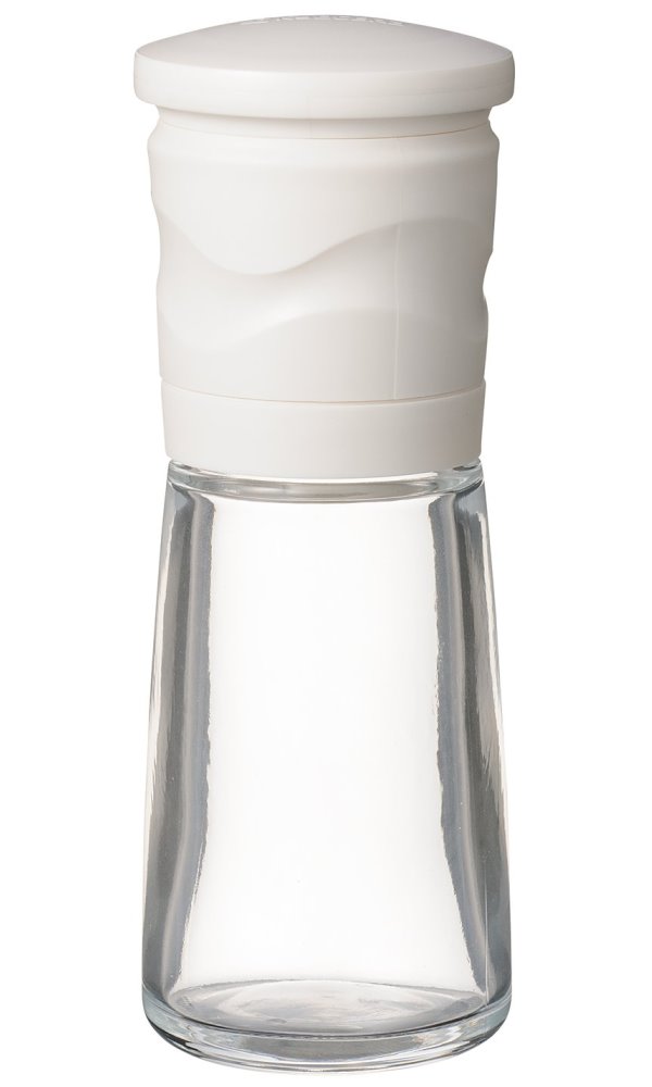 Kyocera Malý keramický mlýnek na sůl, pepř a koření, černý CM-15N WH