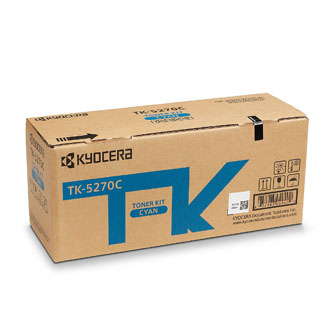Kyocera originál toner TK-5270C, cyan, 6000str., 1T02TVCNL0, Kyocera ECOSYS M6230cidn, M6630cidn, P