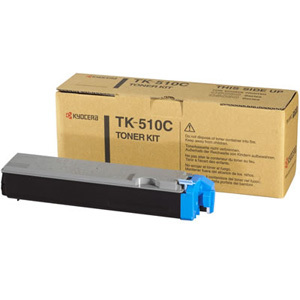 Kyocera originál toner TK510C, cyan, 8000str., 1T02F3CEU0, Kyocera FS-C5020N