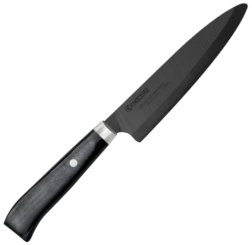 Kyocera Plátkovací nůž 13 cm s dřevěnou rukojetí JPN-130NBK