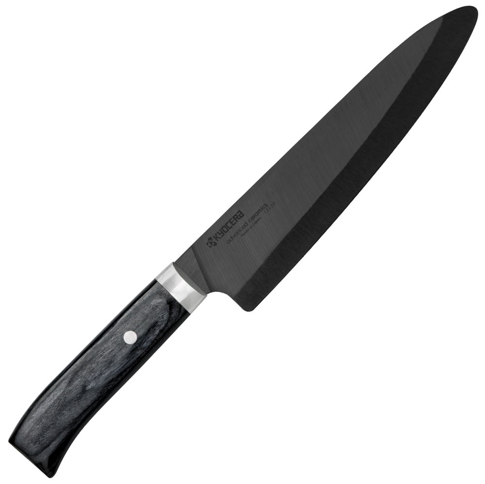 Kyocera Profesionální kuchařský nůž 18 cm s dřevěnou rukojetí JPN-180NBK
