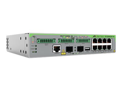 L3 Gbit Switch 8-port 10/100/1000T PoE++, L3 Gbit Switch 8-port 10/100/1000T PoE++ AT-GS980EM/10H