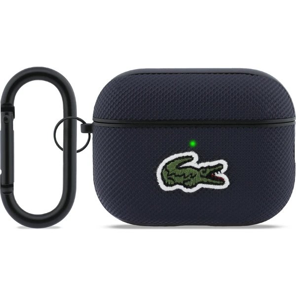 Lacoste Petit Pique Croc Logo Patch Púzdro pre AirPods 3 Pro modré 57983128168
