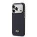 Lacoste PVC Petit Pique Semi Wrap MagSafe pre iPhone 17 Pro modrý 57983130080