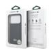Lacoste PVC Petit Pique Semi Wrap MagSafe pre iPhone 17 Pro modrý 57983130080
