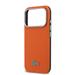 Lacoste PVC Petit Pique Semi Wrap MagSafe pre iPhone 17 Pro oranžový 57983130079