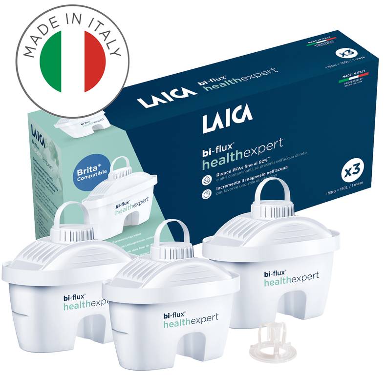 Laica Bi-Flux Healthexpert Slim P3M, 3ks 8013240708881